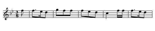 BEI NAECHTLICHER WEIL - staff notation