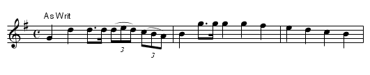 Belentines,or. JC.137 - staff notation