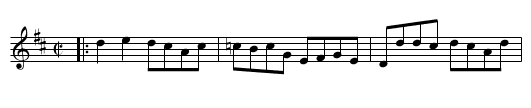 BELFAST CHICKEN - staff notation