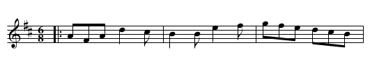 Belfast Ham - staff notation