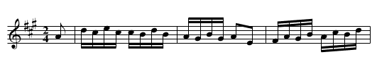 BELFAST HORNPIPE - staff notation