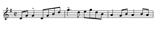 Belharbour Reel, The - staff notation