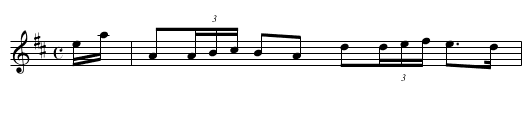Bell Isle - staff notation