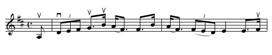 BELLADRUM HOUSE - staff notation