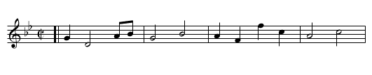 Bellamira - staff notation