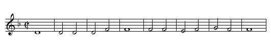 Belle qui tiens va vie - Contra-tenor - staff notation