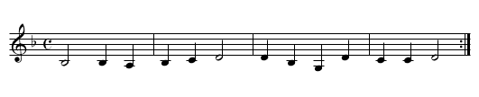 Belle qui tiens va vie - Tenor - staff notation