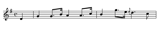 BELLEISLE MARCH, the  - staff notation