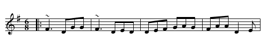 Belles of Liscarroll - staff notation
