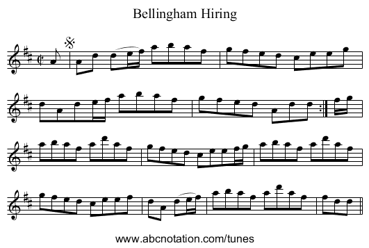 Bellingham Hiring - staff notation