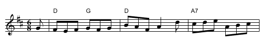 Bell's Favorite - staff notation