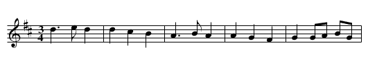 Belltable Waltz - staff notation