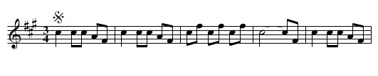 Belzémire - staff notation
