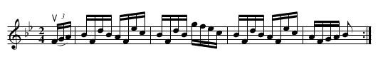 Ben Butler's -- Reel - staff notation