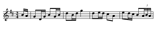 Ben Walker's Walk-Around - staff notation