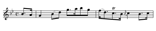 Benney Side - staff notation