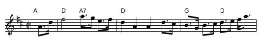 Bens of Jura, the  - staff notation