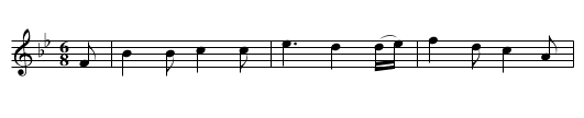 Berdjèro Nonoun - staff notation