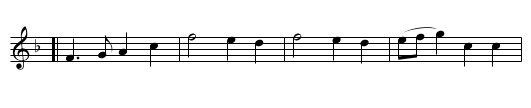 Berks of Abergelde, The  - staff notation