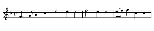 Berks of Abergelde, The - staff notation