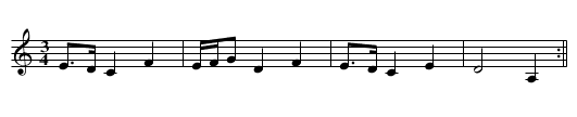 Berks of Plunketty, The - staff notation