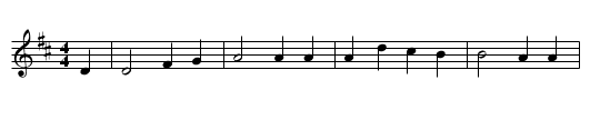 Bernauerin, Die  - staff notation