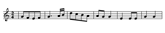 Bernauerin, Die  - staff notation
