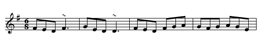 Besom in Bloom, The - staff notation