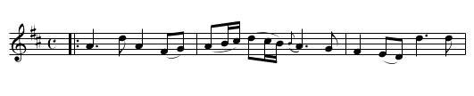 BESS THE GAWKIE - staff notation