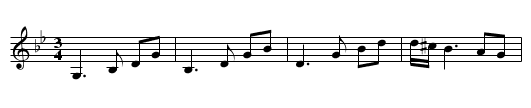 Bessarabian Hora - staff notation