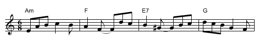Better Half, The - staff notation