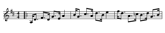 Betty Washington - staff notation