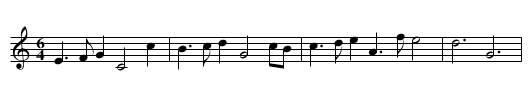Beux [sic] Delight, The - staff notation