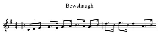 Bewshaugh - staff notation