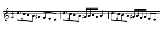 Beyogli - staff notation