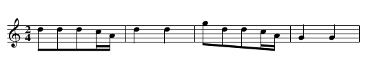 Bian qu shi chang - staff notation