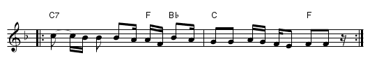 Bicak - staff notation