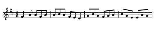 Biddy Maloney - staff notation