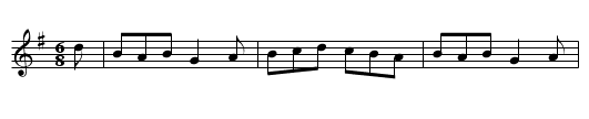 Bide Ye Yet - staff notation