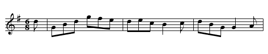 Big Barney's - staff notation