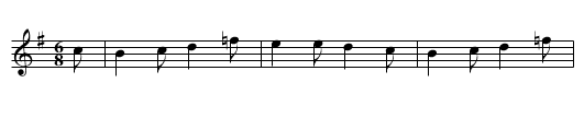 Big Bow Wow - staff notation