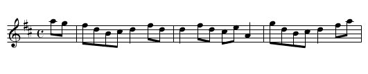 Big Pat - staff notation