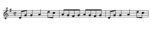 Big Reel of Ballynacally, The - staff notation