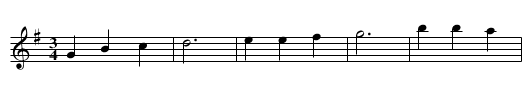 Biljane Platne Bejase - staff notation