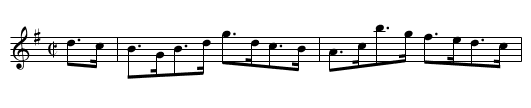 Bill Black's Hornpipe         1678 - staff notation