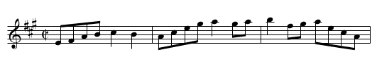 Bill Driver Tune - staff notation