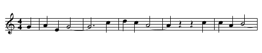 Bill Grogan's Goat - staff notation