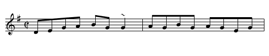 Bill Harte's Reel - staff notation