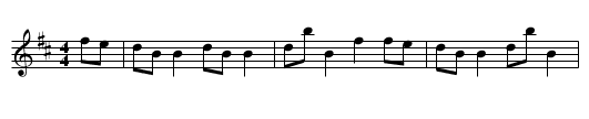 Bill O'Keeffe's #1 - staff notation