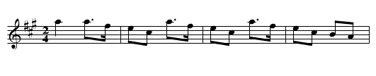 Bill Sullivan's - staff notation